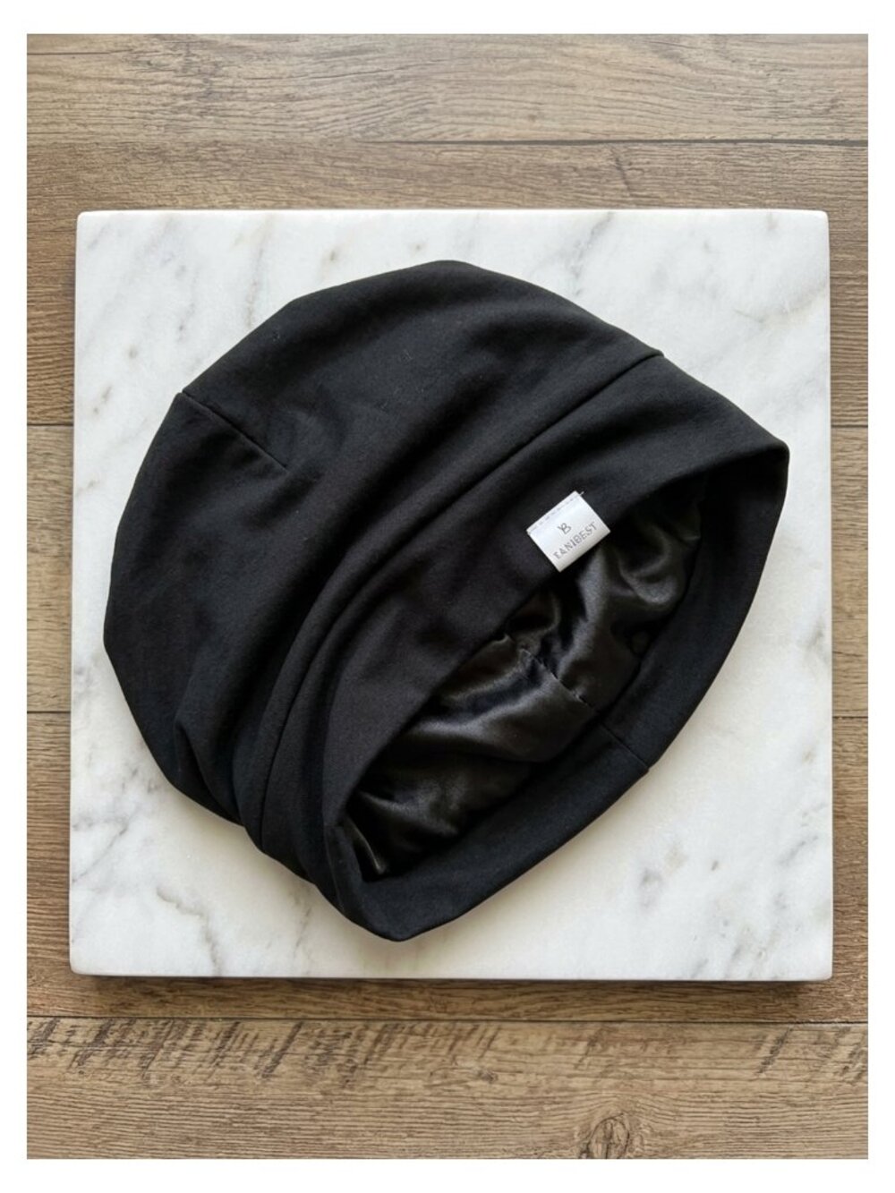 Satin Lined Slouchy Beanie Sleep Cap Chemo Headwear Hat Adjustable